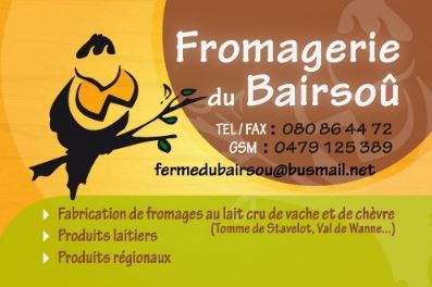 Logo de la Fromagerie du Bairsoû